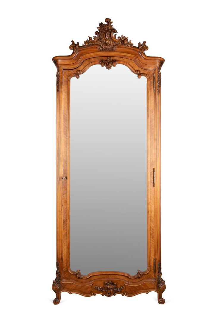 FRENCH LOUIS XV STYLE MIRRORED