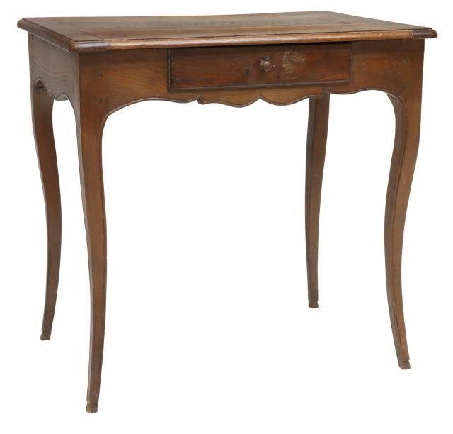 FRENCH LOUIS XV STYLE OAK WORK OR
