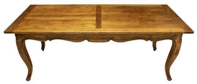 FRENCH LOUIS XV STYLE OAK EXTENSION