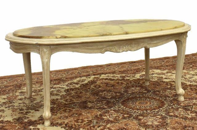 FRENCH LOUIS XV STYLE ONYX-TOP
