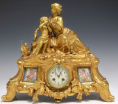 FRENCH LOUIS XV STYLE ORMOLU F