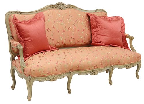 FRENCH LOUIS XV STYLE PAINTED &AMP;