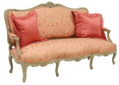 FRENCH LOUIS XV STYLE PAINTED
