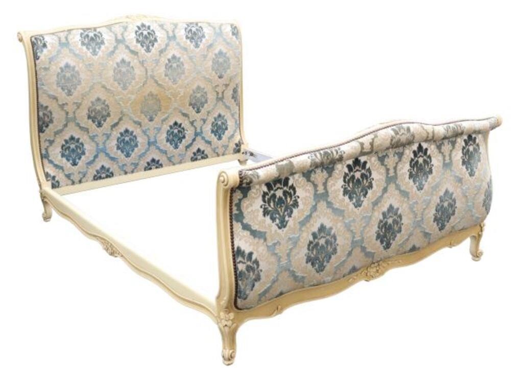 FRENCH LOUIS XV STYLE PAINTED &