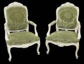 FRENCH LOUIS XV STYLE PAINTED