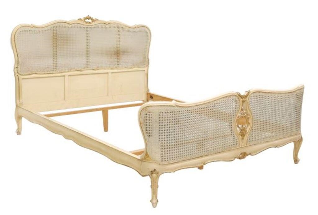 FRENCH LOUIS XV STYLE PARCEL GILT &