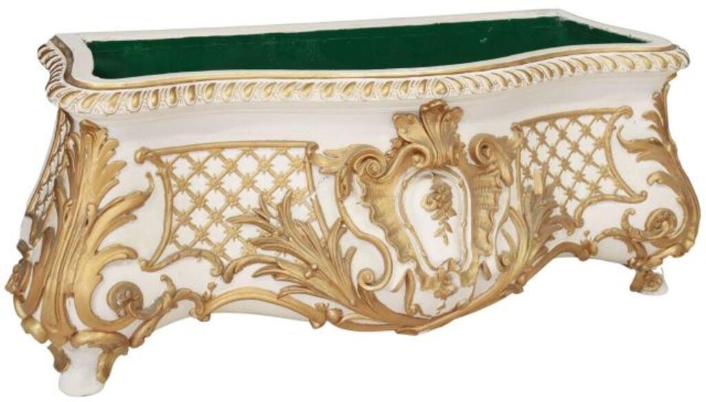 FRENCH LOUIS XV STYLE PARCEL GILT