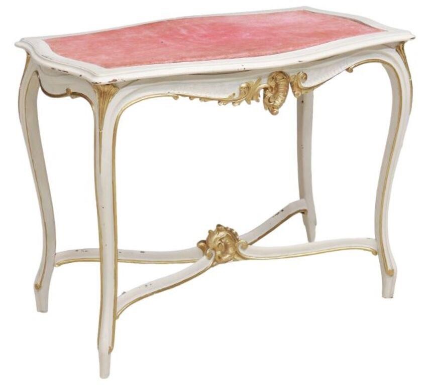 FRENCH LOUIS XV STYLE PARCEL GILT