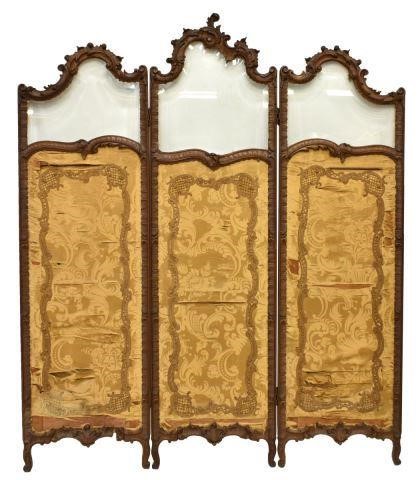 FRENCH LOUIS XV STYLE SILK DAMASK