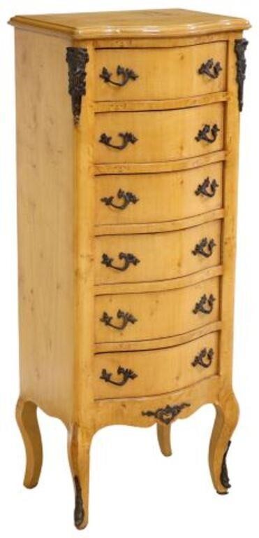 FRENCH LOUIS XV STYLE SIX DRAWER