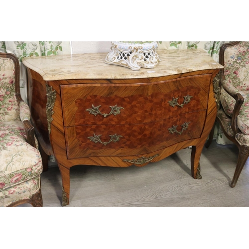 French Louis XV style two drawer