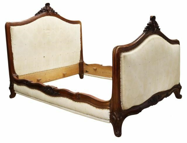 FRENCH LOUIS XV STYLE UPHOLSTERED