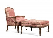 FRENCH LOUIS XV STYLE UPHOLSTE