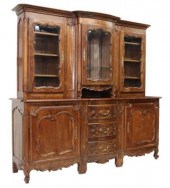 FRENCH LOUIS XV STYLE WALNUT D