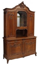 FRENCH LOUIS XV STYLE WALNUT S