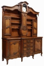 FRENCH LOUIS XV STYLE WALNUT V