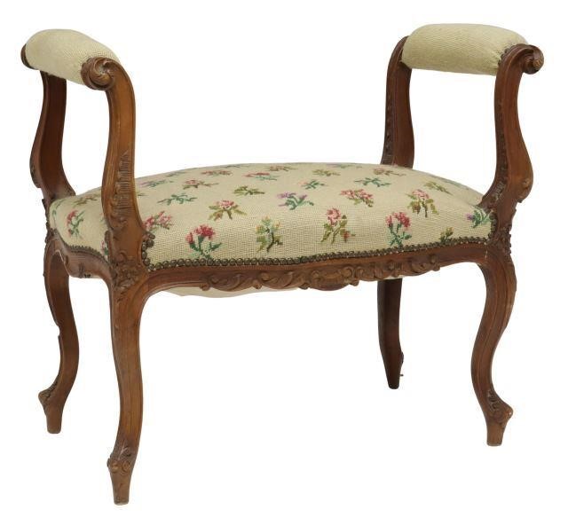 FRENCH LOUIS XV STYLE WALNUT