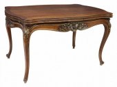 FRENCH LOUIS XV STYLE WALNUT D