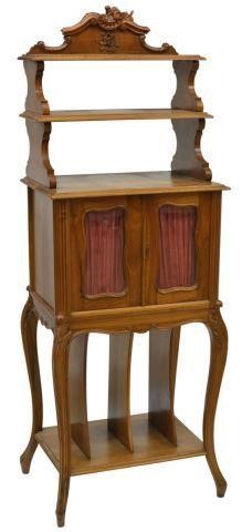 FRENCH LOUIS XV STYLE WALNUT