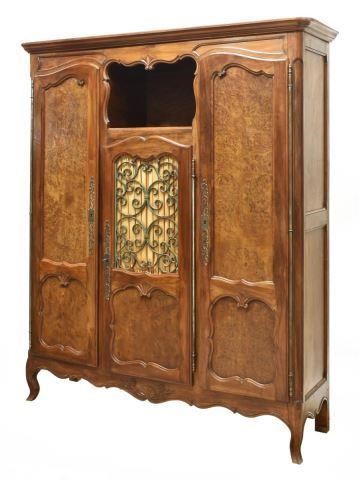 FRENCH LOUIS XV STYLE WALNUT