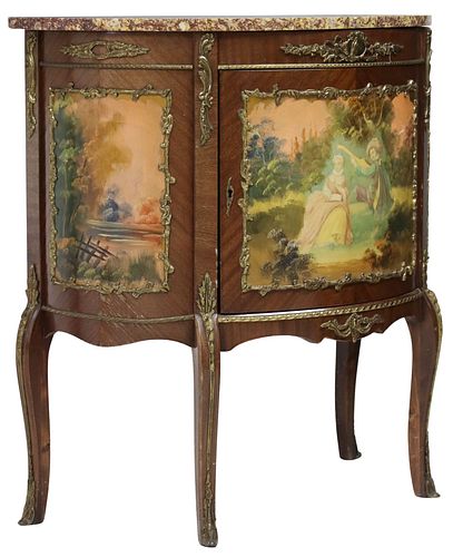 FRENCH LOUIS XV VERNIS MARTIN STYLE