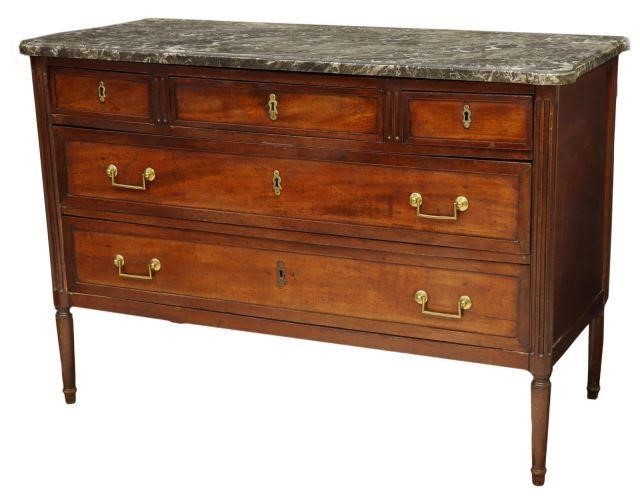 FRENCH LOUIS XVI MAHOGANY
