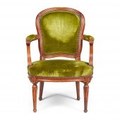 FRENCH LOUIS XVI MAHOGANY FAUT
