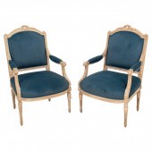 FRENCH LOUIS XVI MANNER UPHOLS