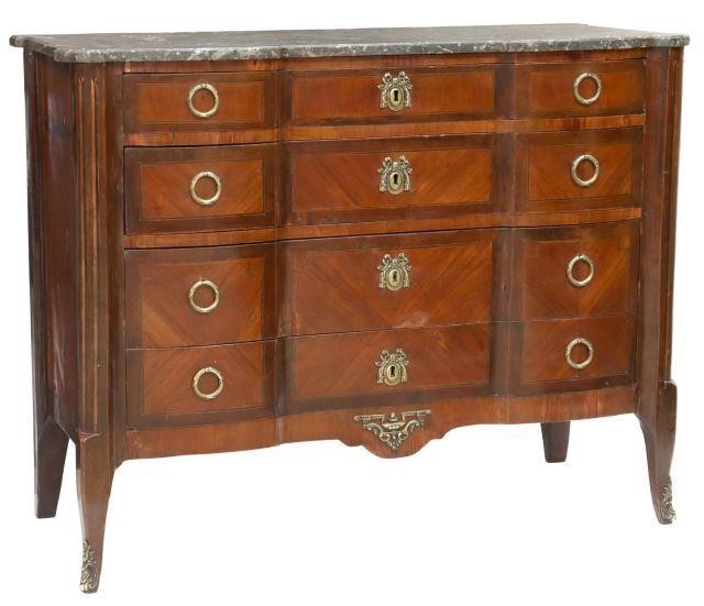 FRENCH LOUIS XVI MARBLE-TOP