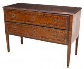 FRENCH LOUIS XVI PARQUETRY DRA