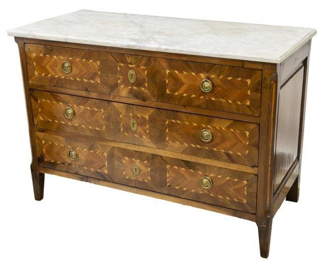 FRENCH LOUIS XVI PERIOD PARQUETRY
