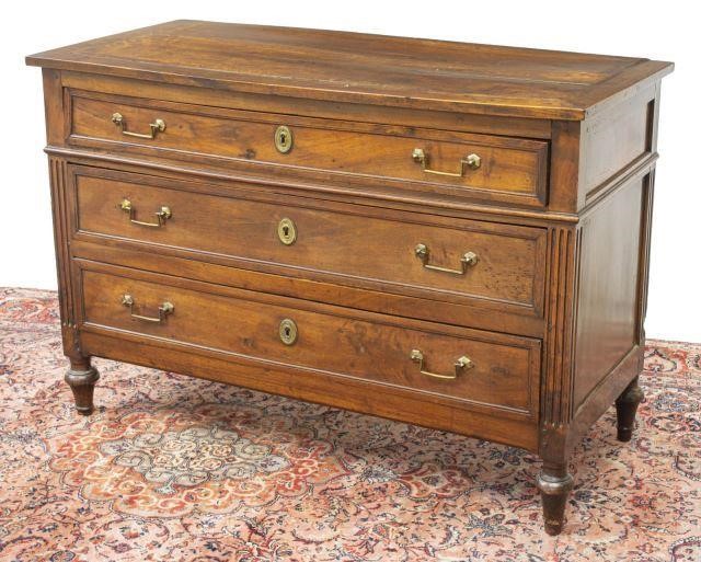 FRENCH LOUIS XVI PERIOD WALNUT