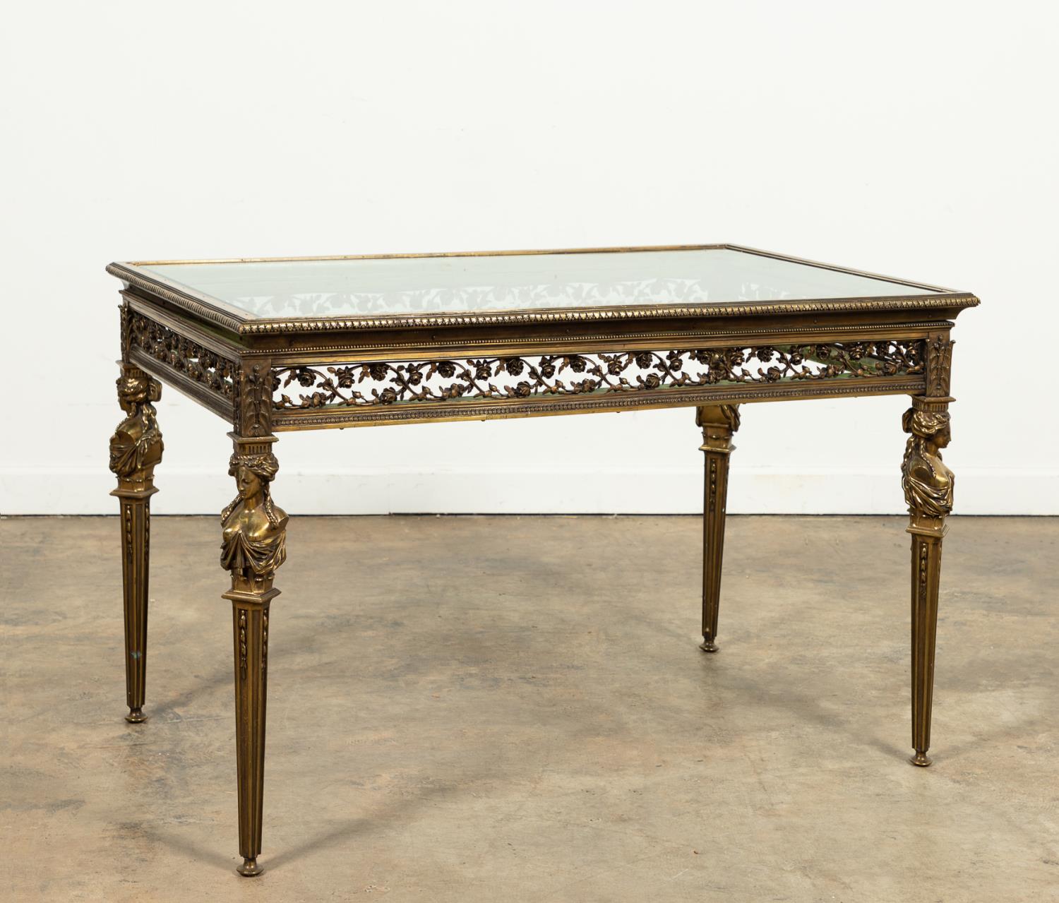 FRENCH LOUIS XVI SOLID BRONZE