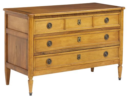 FRENCH LOUIS XVI STYLE 3-DRAWER