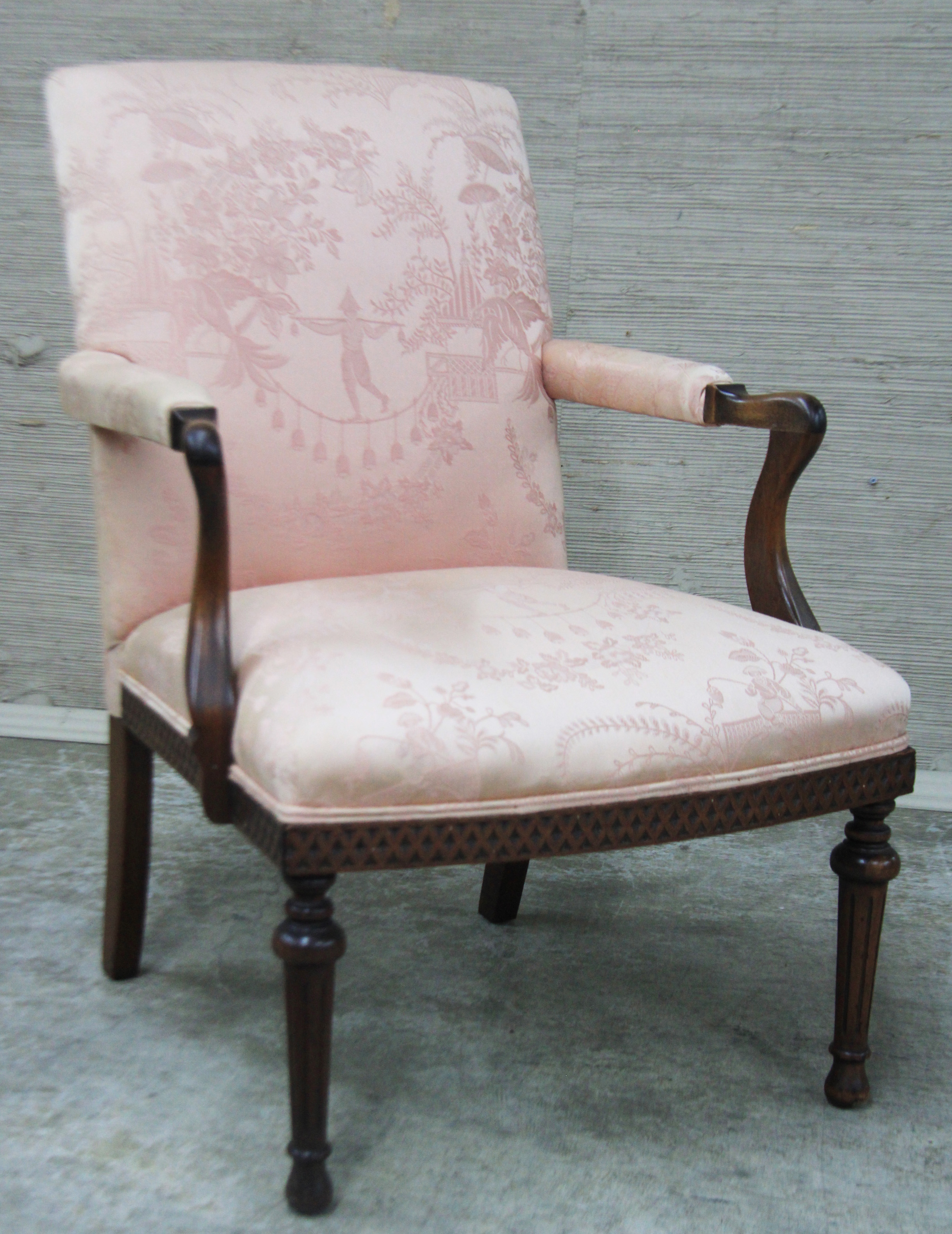 FRENCH LOUIS XVI STYLE ARMCHAIR