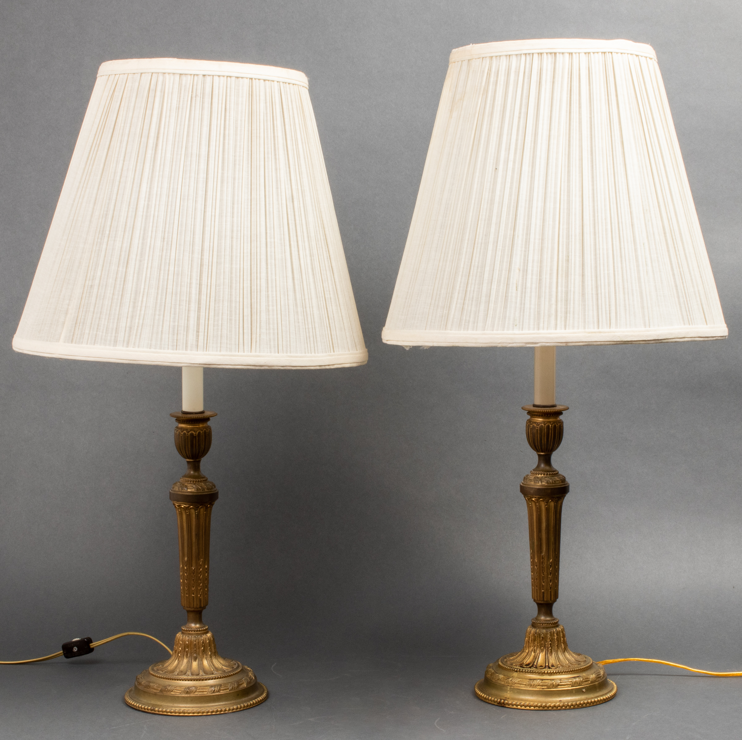 FRENCH LOUIS XVI STYLE BRASS