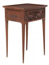 FRENCH LOUIS XVI STYLE CARVED