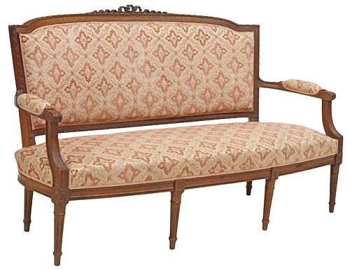 FRENCH LOUIS XVI STYLE CARVED &AMP;