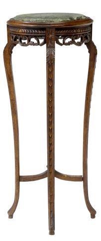 FRENCH LOUIS XVI STYLE CARVED PLANT