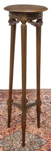 FRENCH LOUIS XVI STYLE CARVED PLANT