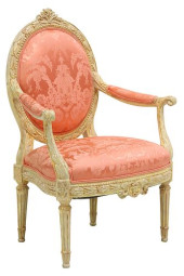FRENCH LOUIS XVI STYLE DAMASK-