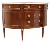 FRENCH LOUIS XVI STYLE DEMILUN