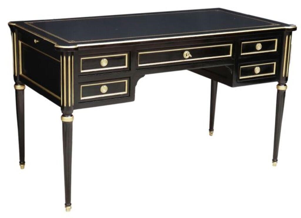 FRENCH LOUIS XVI STYLE EBONIZED