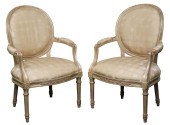 FRENCH LOUIS XVI STYLE FAUTEUI