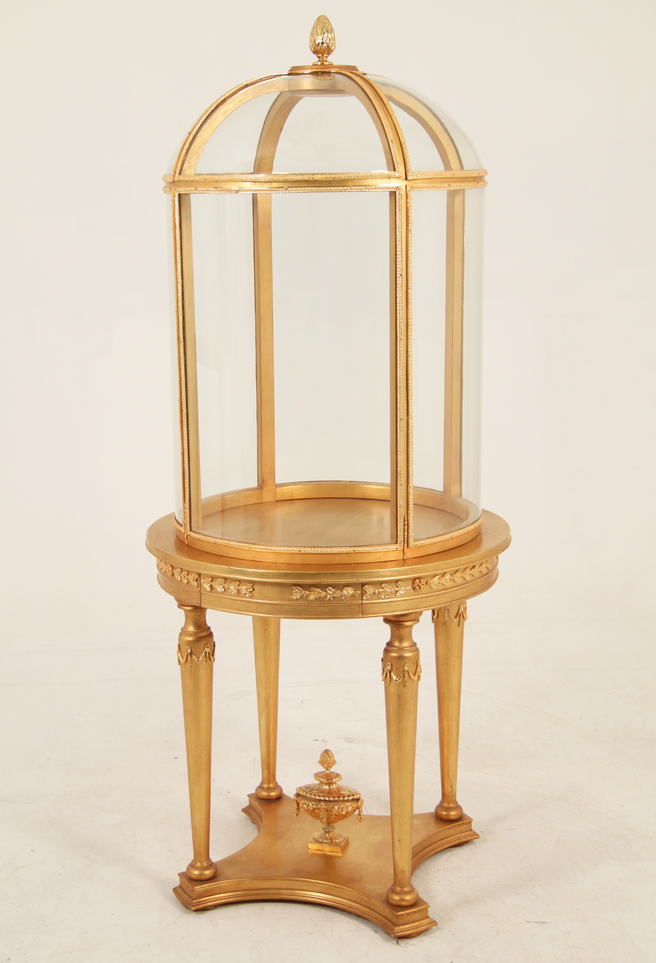 FRENCH LOUIS XVI STYLE GOLD LEAF