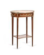 FRENCH LOUIS XVI STYLE INLAID