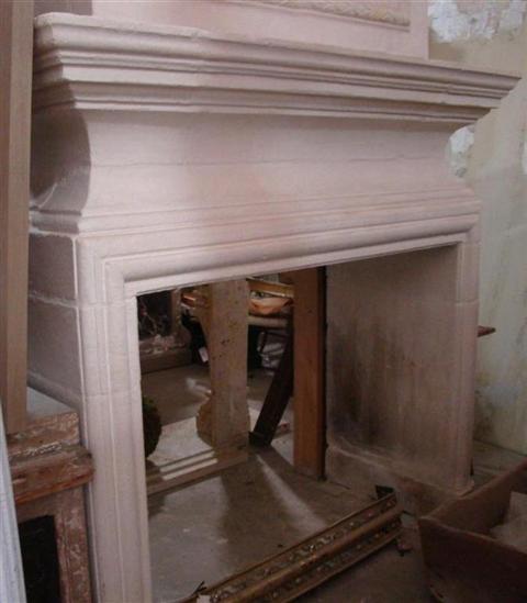 FRENCH LOUIS XVI STYLE LIMESTONE