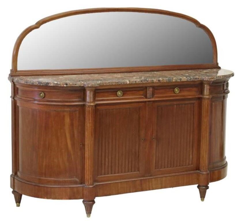 FRENCH LOUIS XVI STYLE MAHOGANY