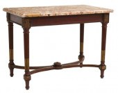 FRENCH LOUIS XVI STYLE MAHOGAN