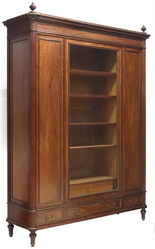 FRENCH LOUIS XVI STYLE MAHOGANY